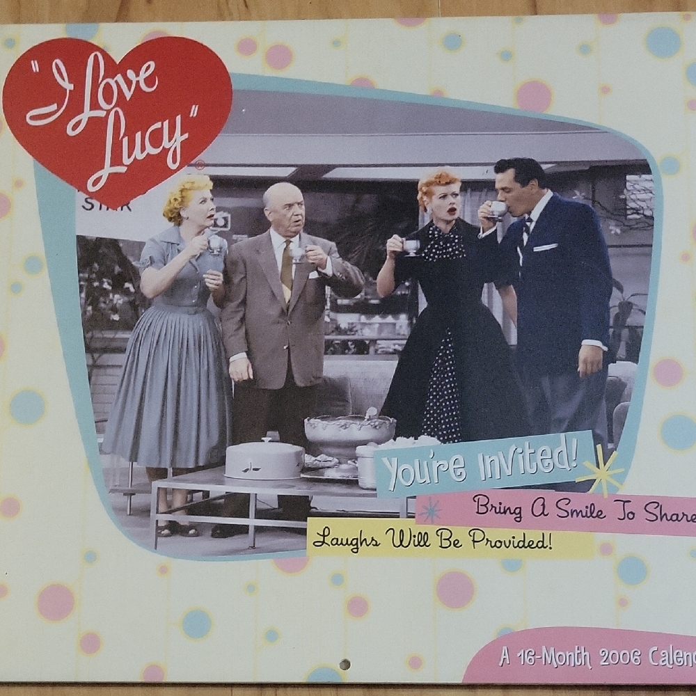 I Love Lucy 2006 Calendar